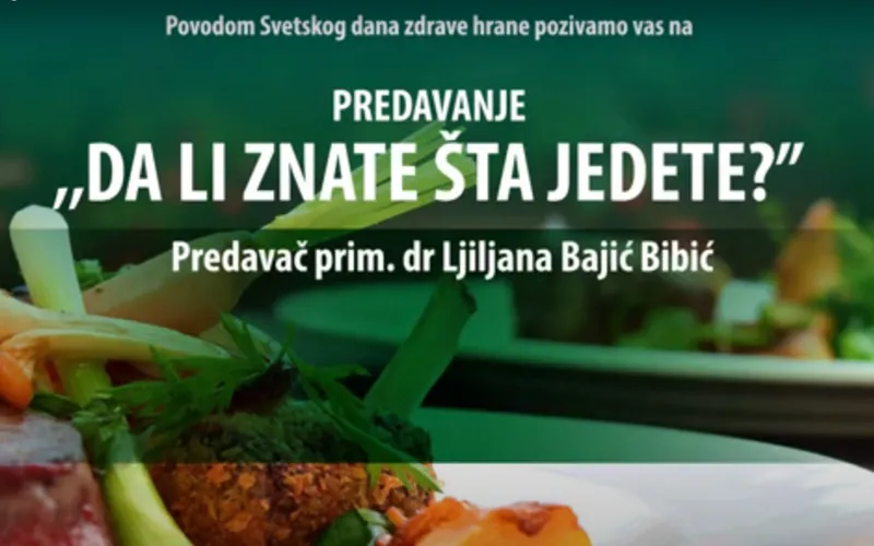Edu TV - 'Da li znate šta jedete?'